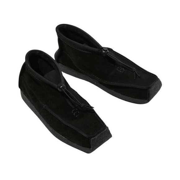 Woburn Walk Moccasin-Style Black Suede Loafers With Rubber Sole - NWT